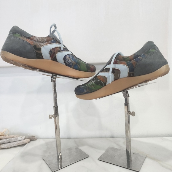 [ EARTH] pastiche Baltic blue Orizon lace up shoe size 8 b mens/ womens - Picture 9 of 14